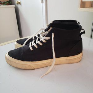 Everlane The Forever High-Top Sneaker Black Size 9